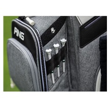 Ping Traverse Cartbag, slate/schwarz/weiss