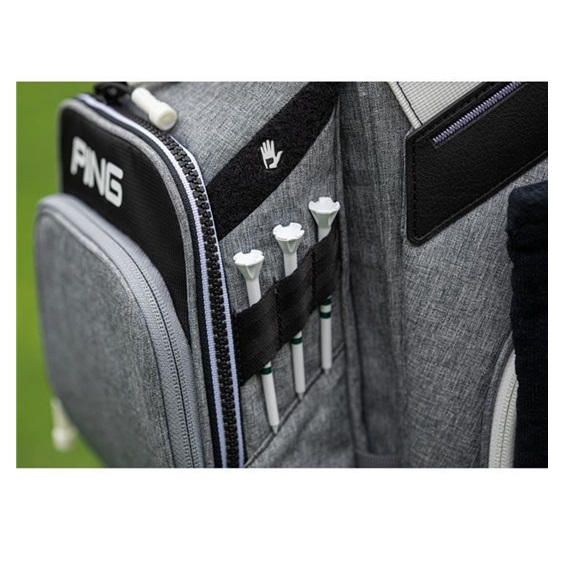 Ping Traverse Cartbag, slate/schwarz/weiss