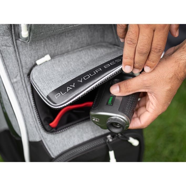 Ping Traverse Cartbag, slate/schwarz/weiss