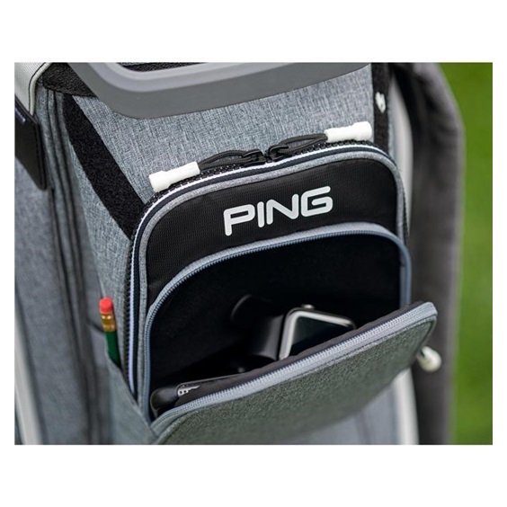 Ping Traverse Cartbag, slate/schwarz/weiss