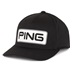Ping Tour Classic Golf Cap, schwarz