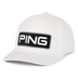 Ping Tour Classic Golf Cap, weiss