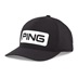 Ping Tour Vented Delta Golf Cap, schwarz