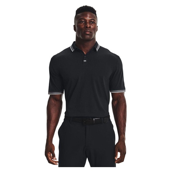 Under Armour Ace Polo Herren Poloshirt, schwarz