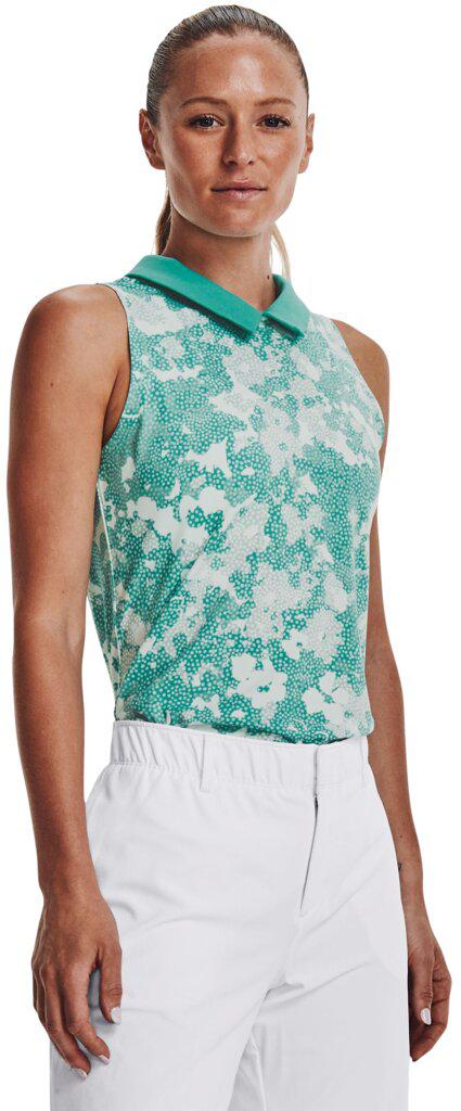 Under Armour Zinger Rise Slvls Damen Poloshirt, grün