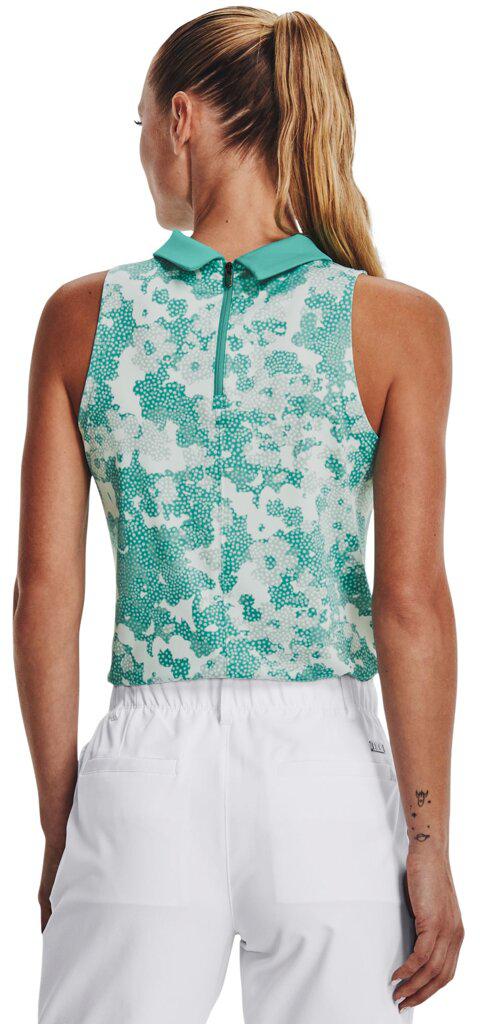 Under Armour Zinger Rise Slvls Damen Poloshirt, grün