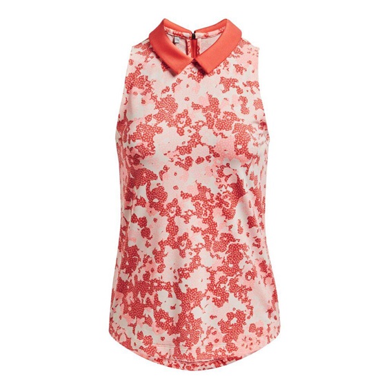Under Armour Zinger Rise Slvls Damen Poloshirt, orange