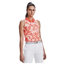 Under Armour Zinger Rise Slvls Damen Poloshirt, orange