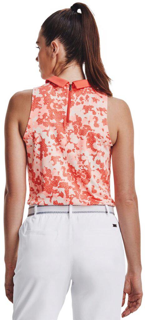 Under Armour Zinger Rise Slvls Damen Poloshirt, orange