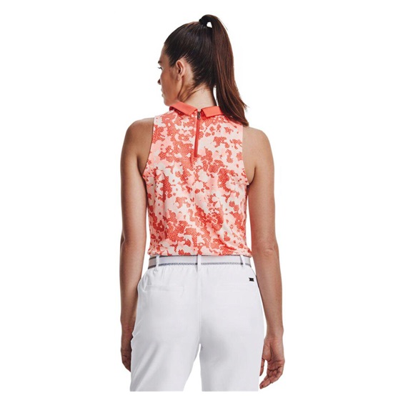 Under Armour Zinger Rise Slvls Damen Poloshirt, orange