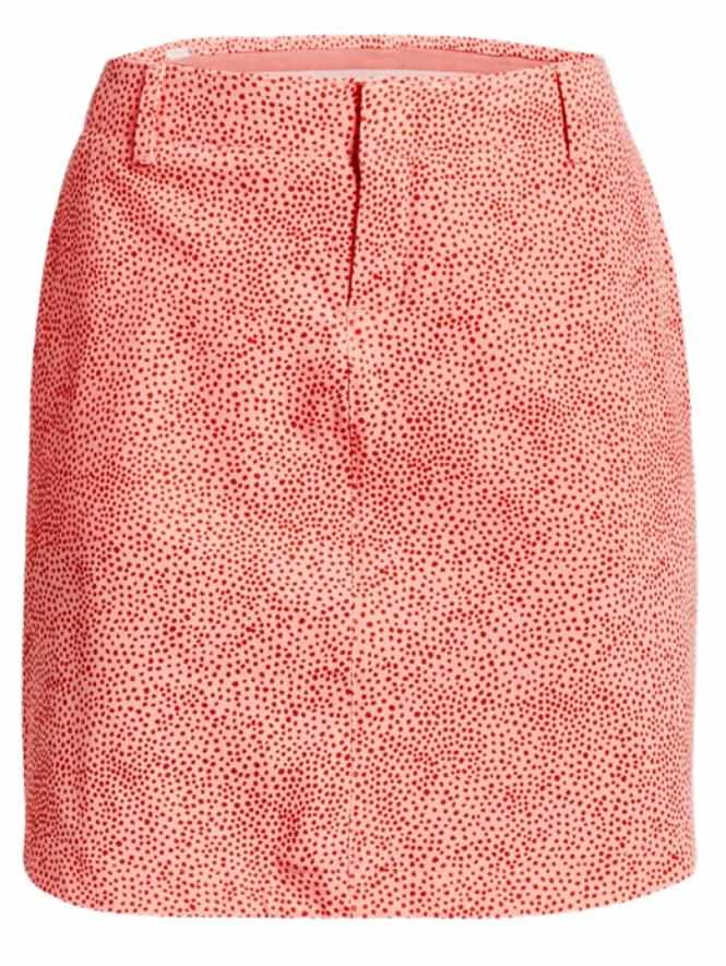 Under Armour Links Woven Printed Damen Golfrock, rosa