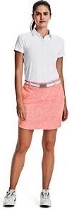 Under Armour Links Woven Printed Damen Golfrock, rosa