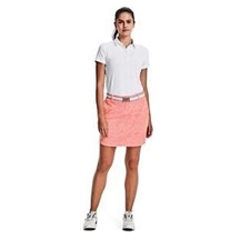 Under Armour Links Woven Printed Damen Golfrock, rosa