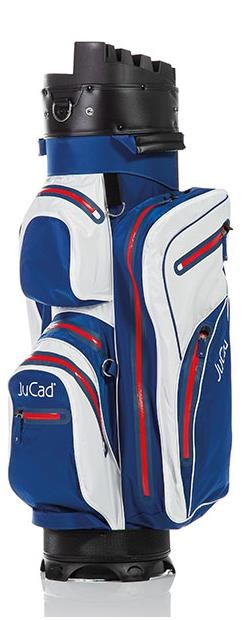 JuCad Manager Dry Cart bag, blau/weiss/rot