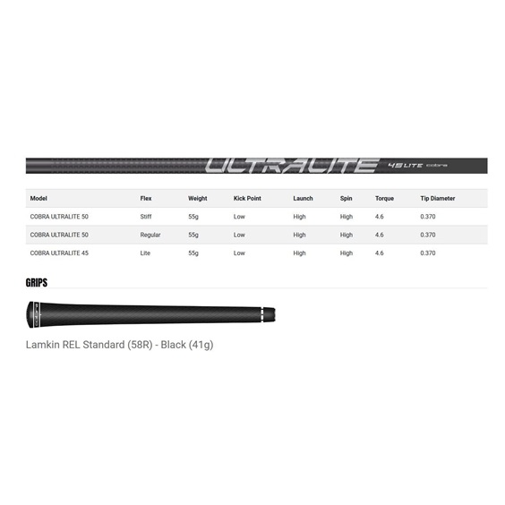 Cobra AIR-X Herren Eisen, Graphit