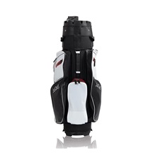 JuCad Manager Dry Cartbag, schwarz/weiss/rot