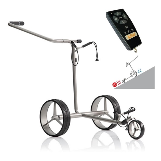 JuStar Silver 1.0 Elektrotrolley + Fernsteuerung + Parkbremse