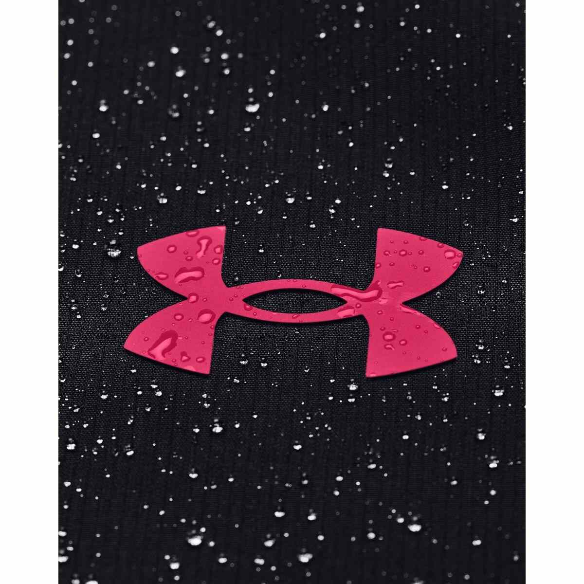 Under Armour Storm Windstrike 1/2 Zip Herrenjacke, schwarz/grau/rosa