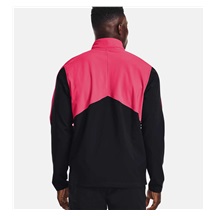 Under Armour Storm Windstrike 1/2 Zip Herrenjacke, schwarz/grau/rosa