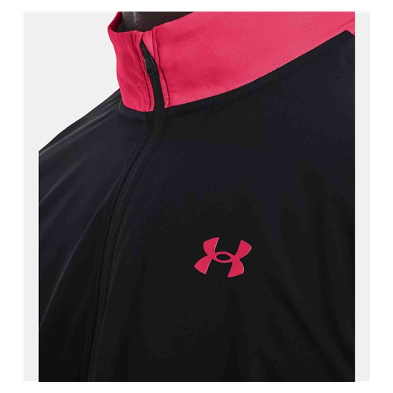 Under Armour Storm Windstrike 1/2 Zip Herrenjacke, schwarz/grau/rosa