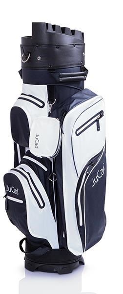 JuCad Manager Dry Cartbag, weiss/dunkelblau