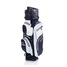JuCad Manager Dry Cartbag, weiss/dunkelblau