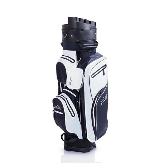 JuCad Manager Dry Cartbag, weiss/dunkelblau
