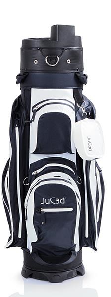 JuCad Manager Dry Cartbag, weiss/dunkelblau