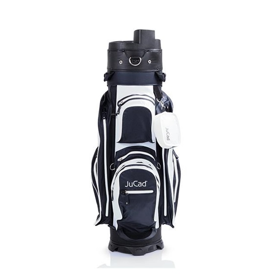 JuCad Manager Dry Cartbag, weiss/dunkelblau