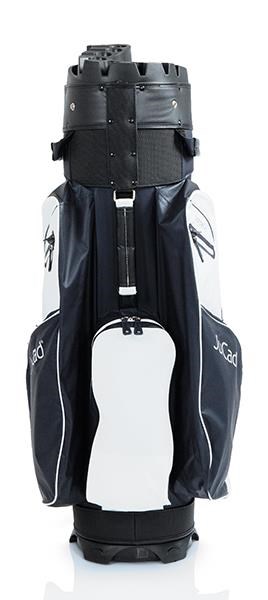 JuCad Manager Dry Cartbag, weiss/dunkelblau