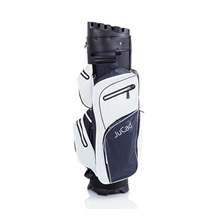 JuCad Manager Dry Cartbag, weiss/dunkelblau