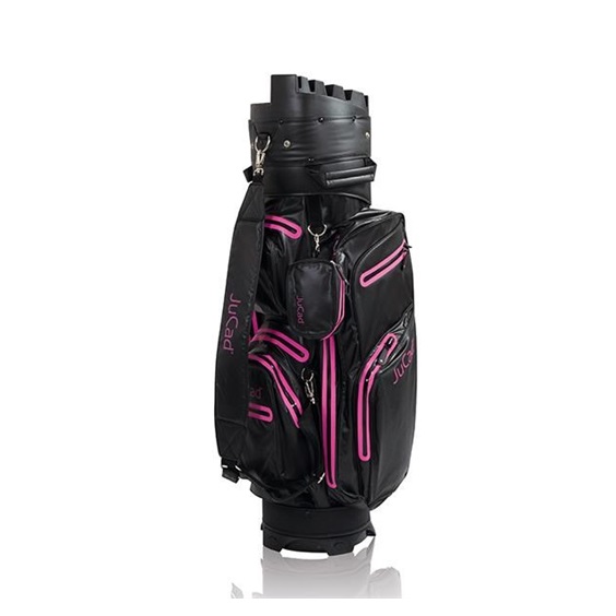 JuCad Manager Dry Cartbag, schwarz/rosa