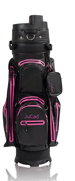 JuCad Manager Dry Cartbag, schwarz/rosa