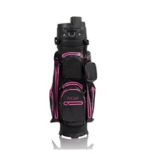 JuCad Manager Dry Cartbag, schwarz/rosa