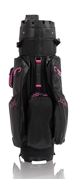 JuCad Manager Dry Cartbag, schwarz/rosa