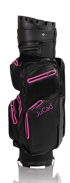 JuCad Manager Dry Cartbag, schwarz/rosa