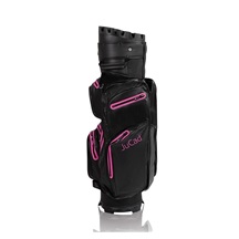 JuCad Manager Dry Cartbag, schwarz/rosa