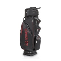 JuCad Silence Dry Cartbag, schwarz/rot