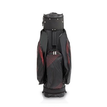 JuCad Silence Dry Cartbag, schwarz/rot