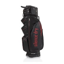 JuCad Silence Dry Cartbag, schwarz/rot