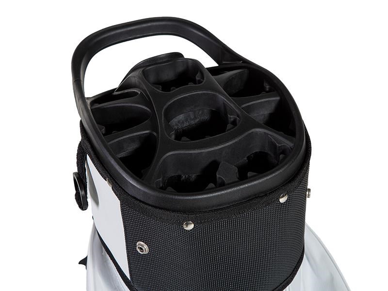 JuCad Silence Dry Cartbag, schwarz/rot