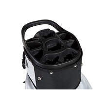 JuCad Silence Dry Cartbag, schwarz/rot