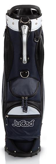 JuCad Bag To Roll Cartbag mit Rädern. dunkelblau/weiss