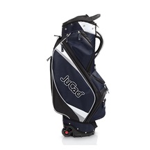 JuCad Bag To Roll Cartbag mit Rädern. dunkelblau/weiss