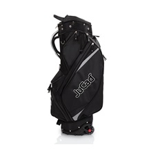 JuCad Bag To Roll Cartbag mit Rädern, schwarz