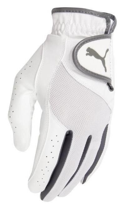 Puma Sport Performance Junior Handschuh, weiss/grau