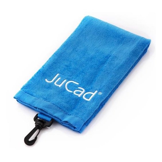 JuCad TriFold Golfhandtuch, blau