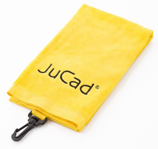JuCad TriFold Golfhandtuch, gelb