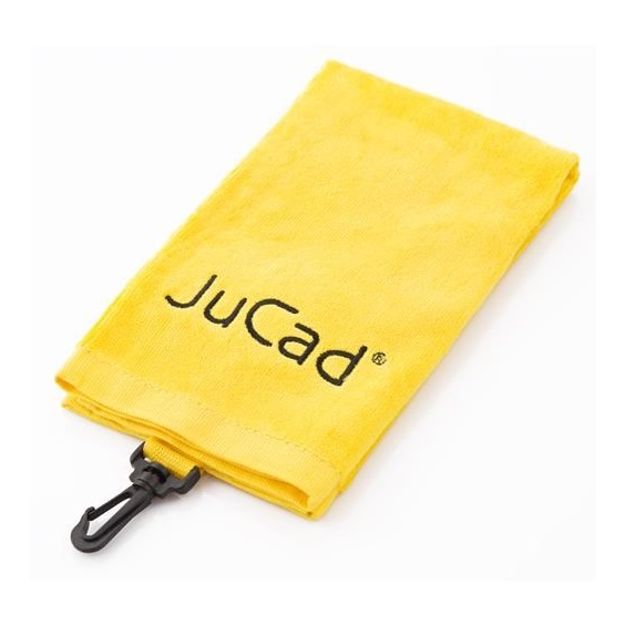 JuCad TriFold Golfhandtuch, gelb