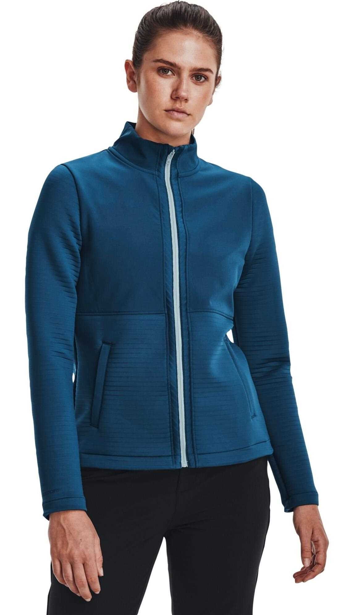 Under Armour Storm Daytona FZ Damen Sweatshirt, petrol blue